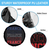 France Pride French Flag Patriotic Supporter Spare Tire Cover