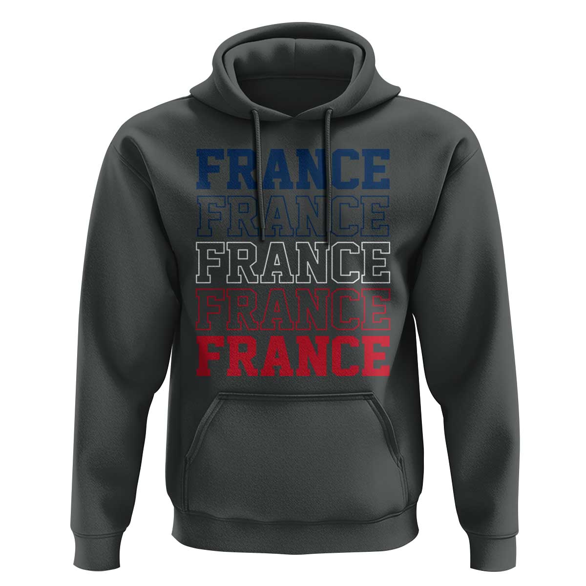 France Pride French Flag Patriotic Supporter Hoodie