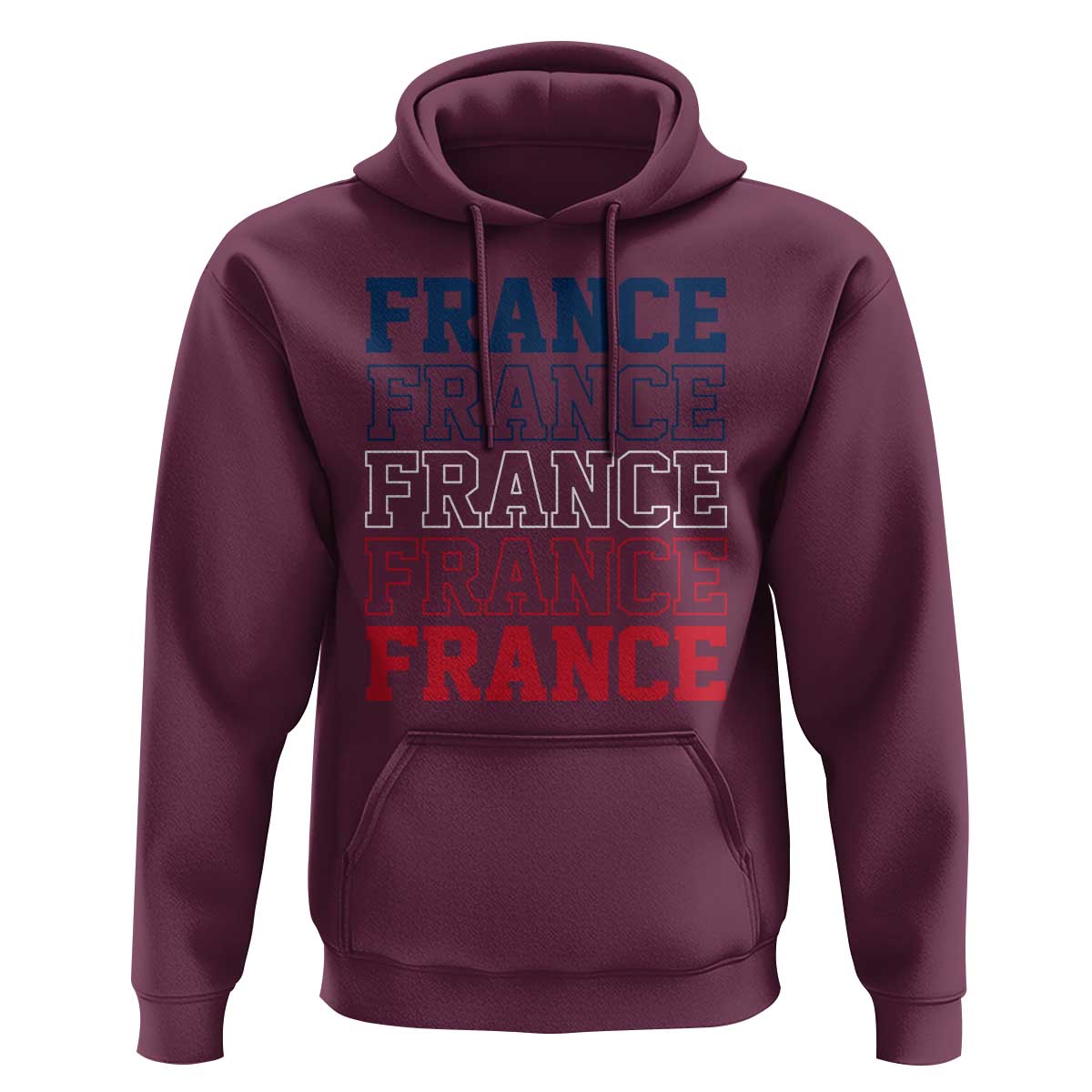 France Pride French Flag Patriotic Supporter Hoodie