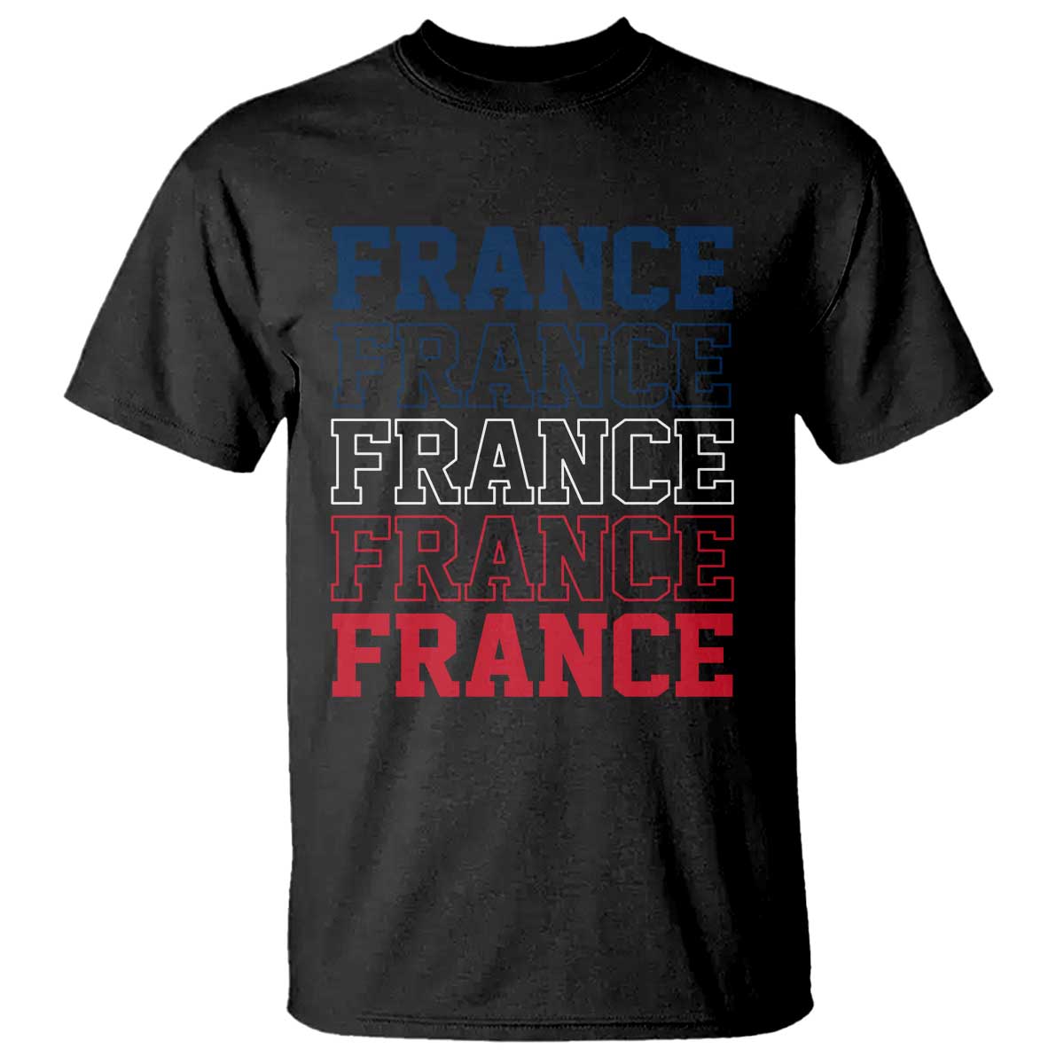 France Pride French Flag Patriotic Supporter T Shirt