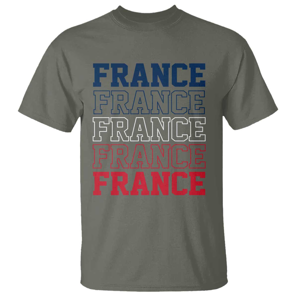 France Pride French Flag Patriotic Supporter T Shirt
