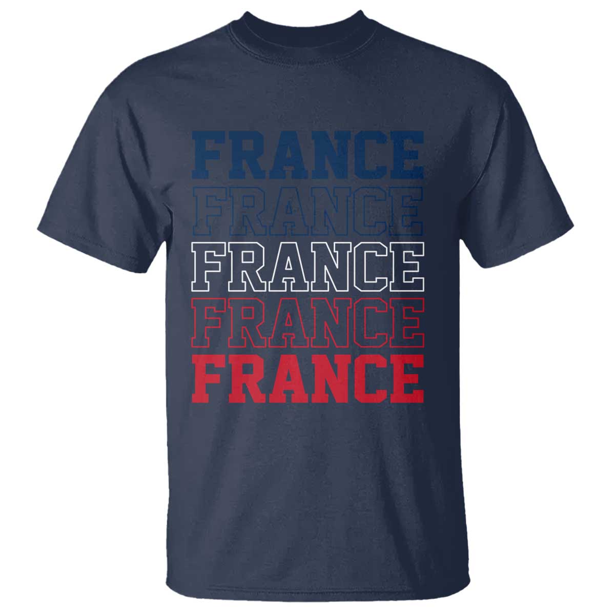 France Pride French Flag Patriotic Supporter T Shirt