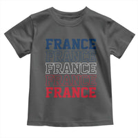 France Pride French Flag Patriotic Supporter Toddler T Shirt