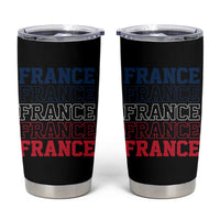 France Pride French Flag Patriotic Supporter Tumbler Cup