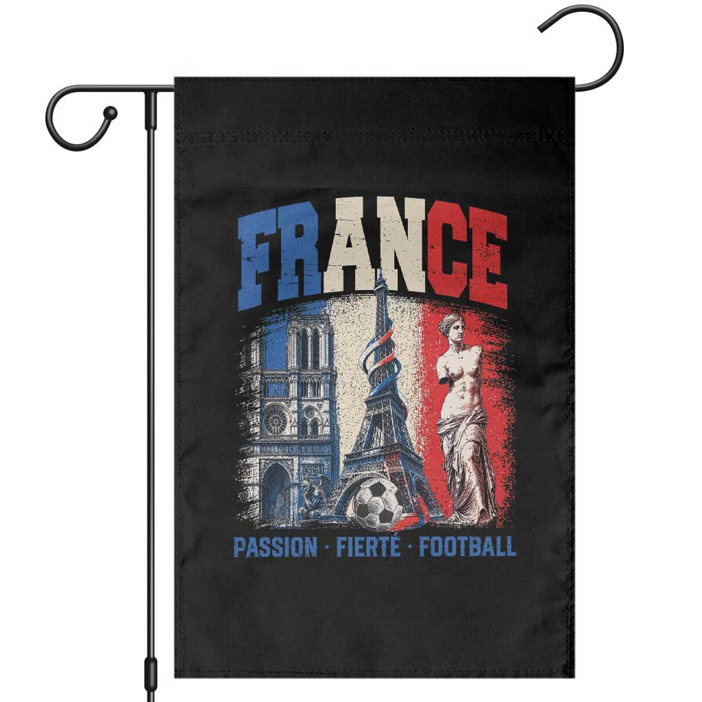 France Soccer Fan Passion Garden Flag Fierté Football French Supporter Gift