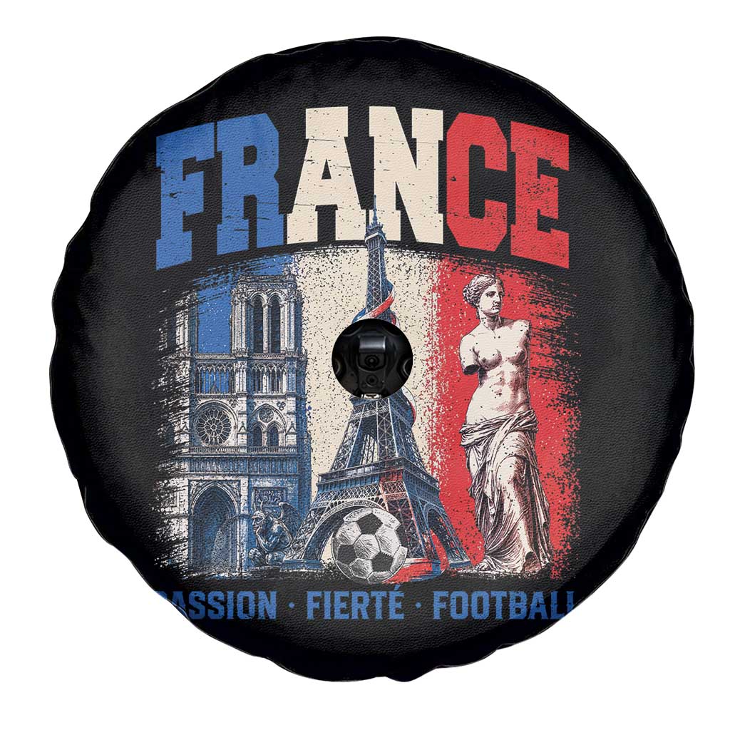 France Soccer Fan Passion Spare Tire Cover Fierté Football French Supporter Gift