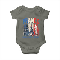 France Soccer Fan Passion Baby Onesie Fierté Football French Supporter Gift
