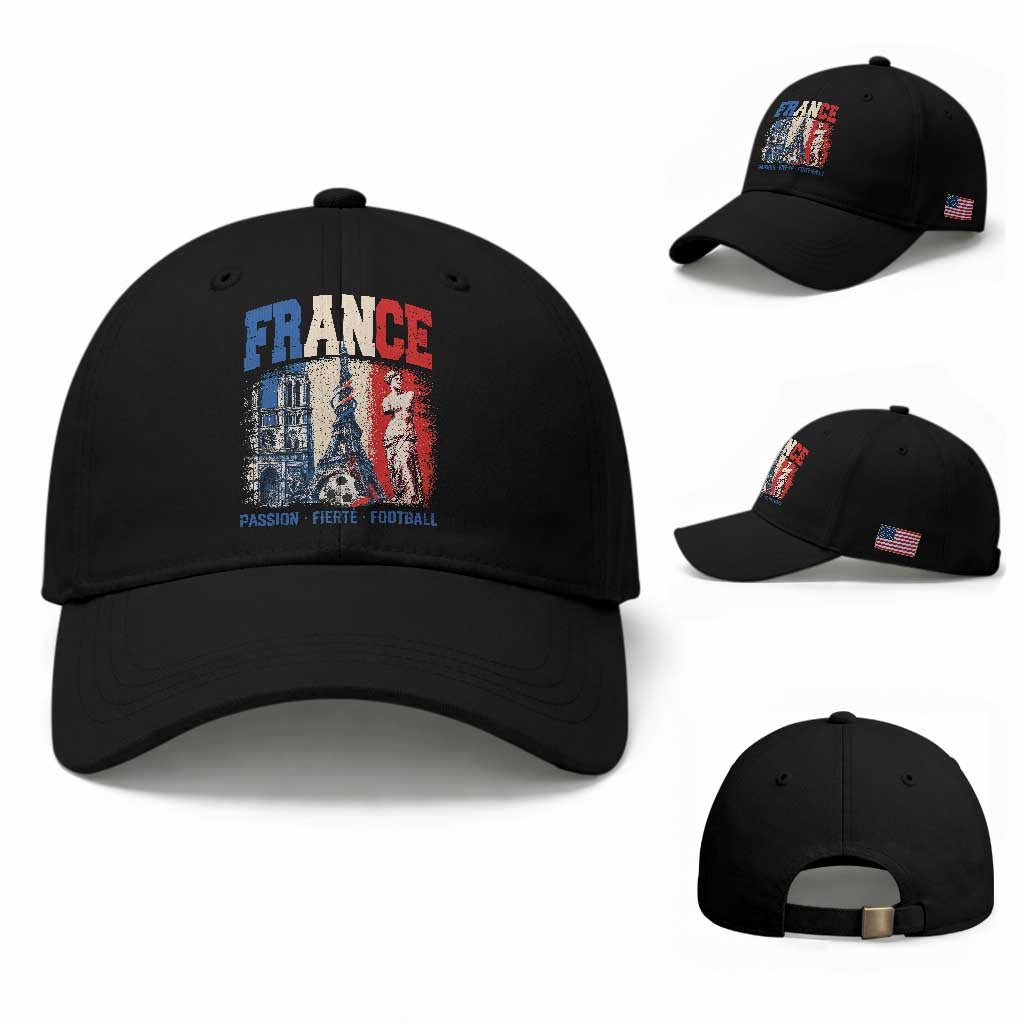 France Soccer Fan Passion Baseball Cap Fierté Football French Supporter Gift