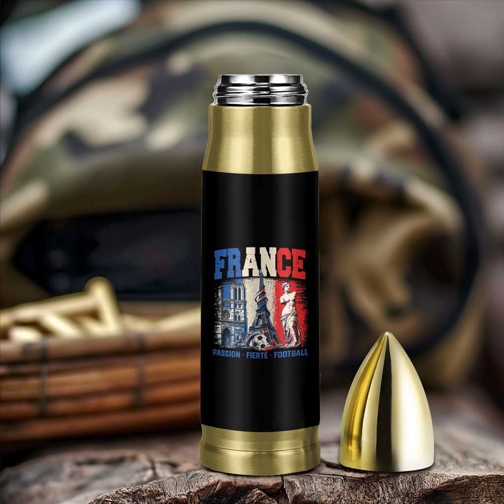 France Soccer Fan Passion Bullet Tumbler Fierté Football French Supporter Gift
