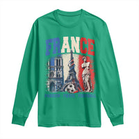 France Soccer Fan Passion Long Sleeve Shirt Fierté Football French Supporter Gift