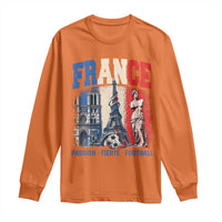 France Soccer Fan Passion Long Sleeve Shirt Fierté Football French Supporter Gift