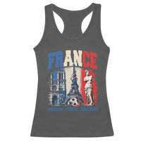 France Soccer Fan Passion Racerback Tank Top Fierté Football French Supporter Gift