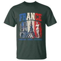 France Soccer Fan Passion T Shirt Fierté Football French Supporter Gift