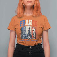 France Soccer Fan Passion T Shirt For Women Fierté Football French Supporter Gift