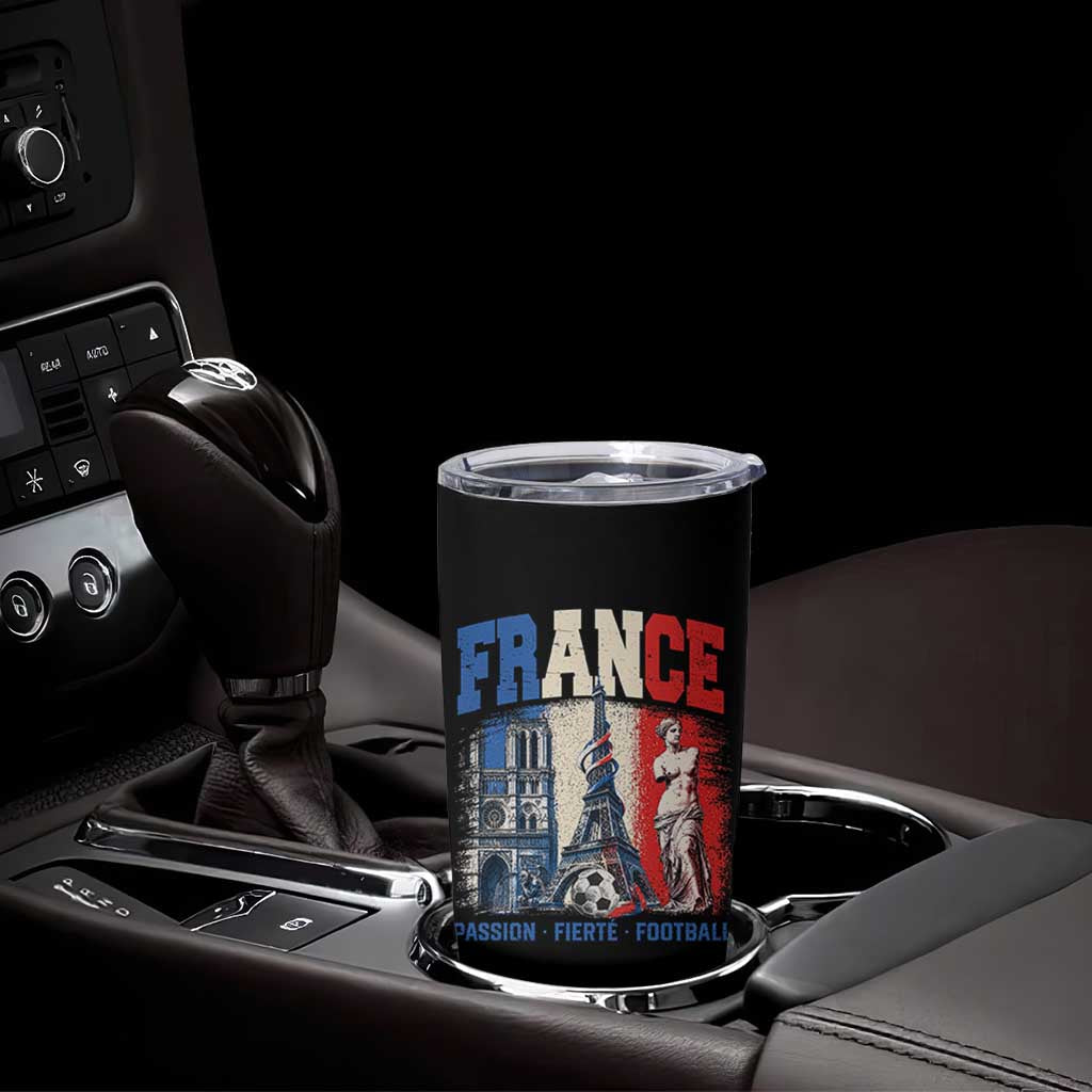 France Soccer Fan Passion Tumbler Cup Fierté Football French Supporter Gift