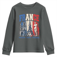 France Soccer Fan Passion Youth Sweatshirt Fierté Football French Supporter Gift