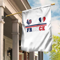 Patriotic France Soccer Fan Garden Flag Fierté Football Française