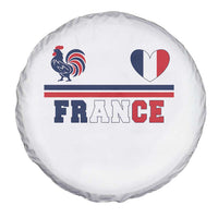 Patriotic France Soccer Fan Spare Tire Cover Fierté Football Française