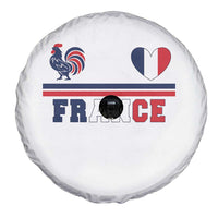 Patriotic France Soccer Fan Spare Tire Cover Fierté Football Française