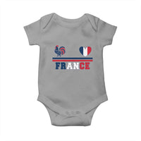 Patriotic France Soccer Fan Baby Onesie Fierté Football Française