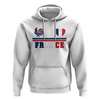Patriotic France Soccer Fan Hoodie Fierté Football Française