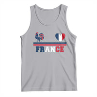 Patriotic France Soccer Fan Tank Top Fierté Football Française