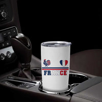 Patriotic France Soccer Fan Tumbler Cup Fierté Football Française