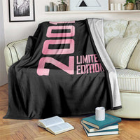 Vintage 25th Birthday Limited Edition 2001 Gift Throw Blanket