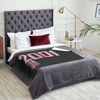Vintage 25th Birthday Limited Edition 2001 Gift Throw Blanket