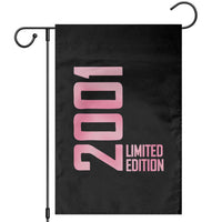 Vintage 25th Birthday Limited Edition 2001 Gift Garden Flag