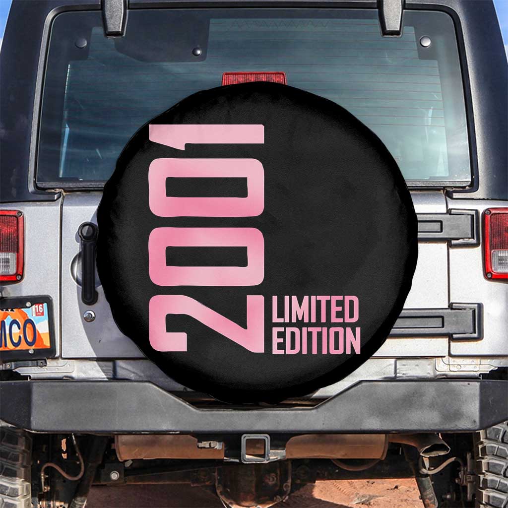 Vintage 25th Birthday Limited Edition 2001 Gift Spare Tire Cover