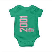 Vintage 25th Birthday Limited Edition 2001 Gift Baby Onesie