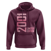 Vintage 25th Birthday Limited Edition 2001 Gift Hoodie