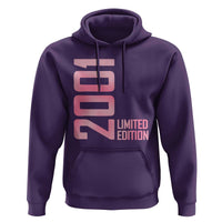Vintage 25th Birthday Limited Edition 2001 Gift Hoodie