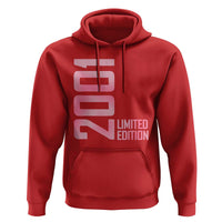Vintage 25th Birthday Limited Edition 2001 Gift Hoodie