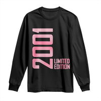 Vintage 25th Birthday Limited Edition 2001 Gift Long Sleeve Shirt
