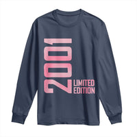 Vintage 25th Birthday Limited Edition 2001 Gift Long Sleeve Shirt