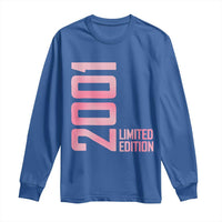 Vintage 25th Birthday Limited Edition 2001 Gift Long Sleeve Shirt