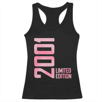 Vintage 25th Birthday Limited Edition 2001 Gift Racerback Tank Top