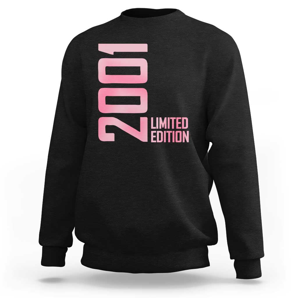 Vintage 25th Birthday Limited Edition 2001 Gift Sweatshirt