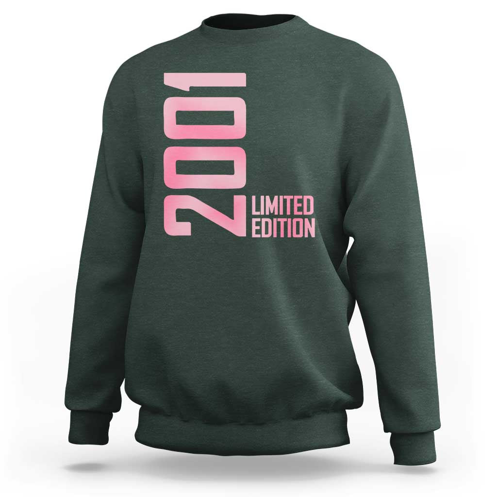Vintage 25th Birthday Limited Edition 2001 Gift Sweatshirt