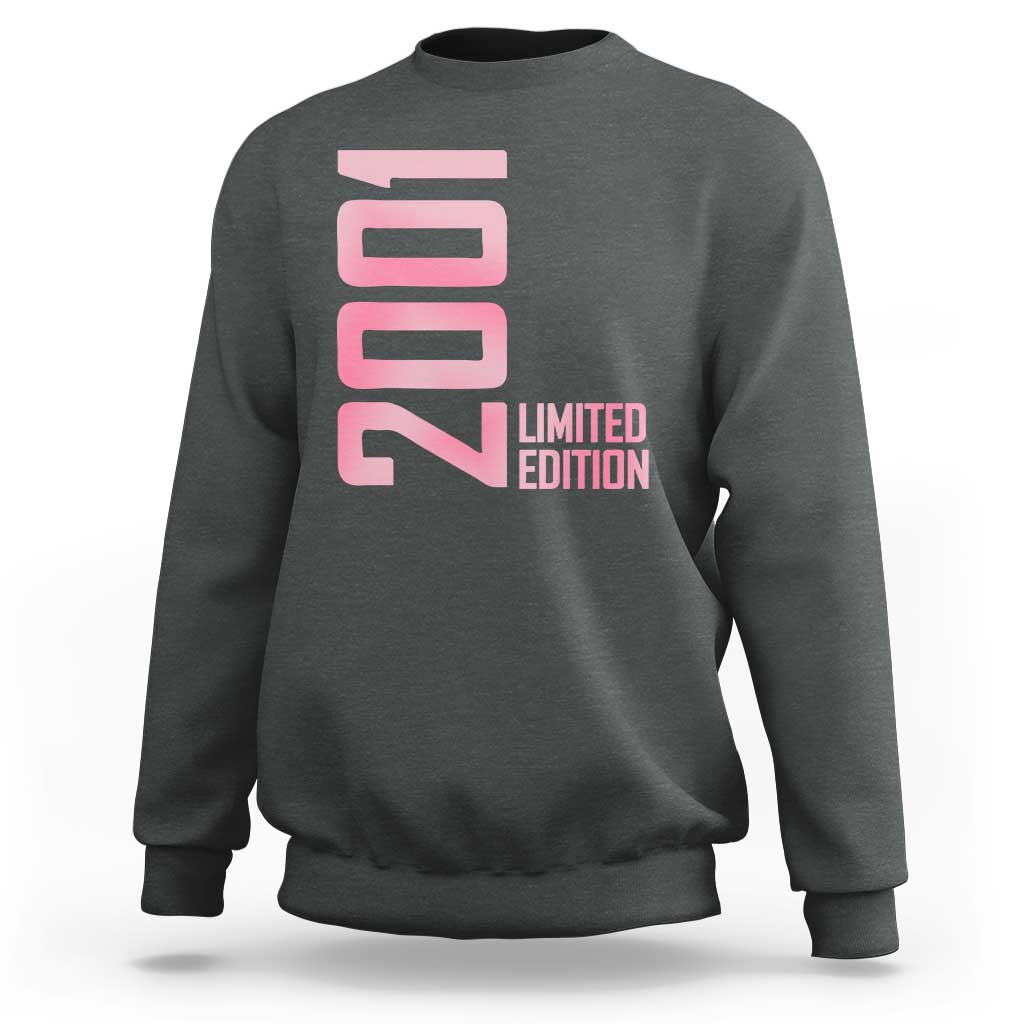 Vintage 25th Birthday Limited Edition 2001 Gift Sweatshirt