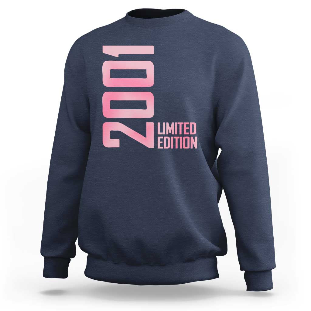 Vintage 25th Birthday Limited Edition 2001 Gift Sweatshirt