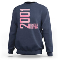 Vintage 25th Birthday Limited Edition 2001 Gift Sweatshirt