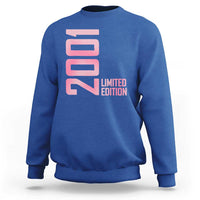 Vintage 25th Birthday Limited Edition 2001 Gift Sweatshirt