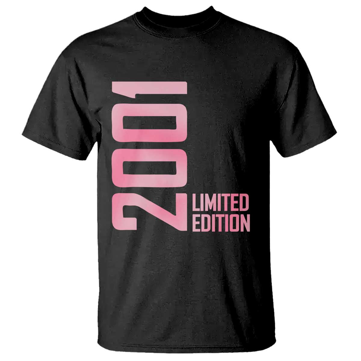 Vintage 25th Birthday Limited Edition 2001 Gift T Shirt