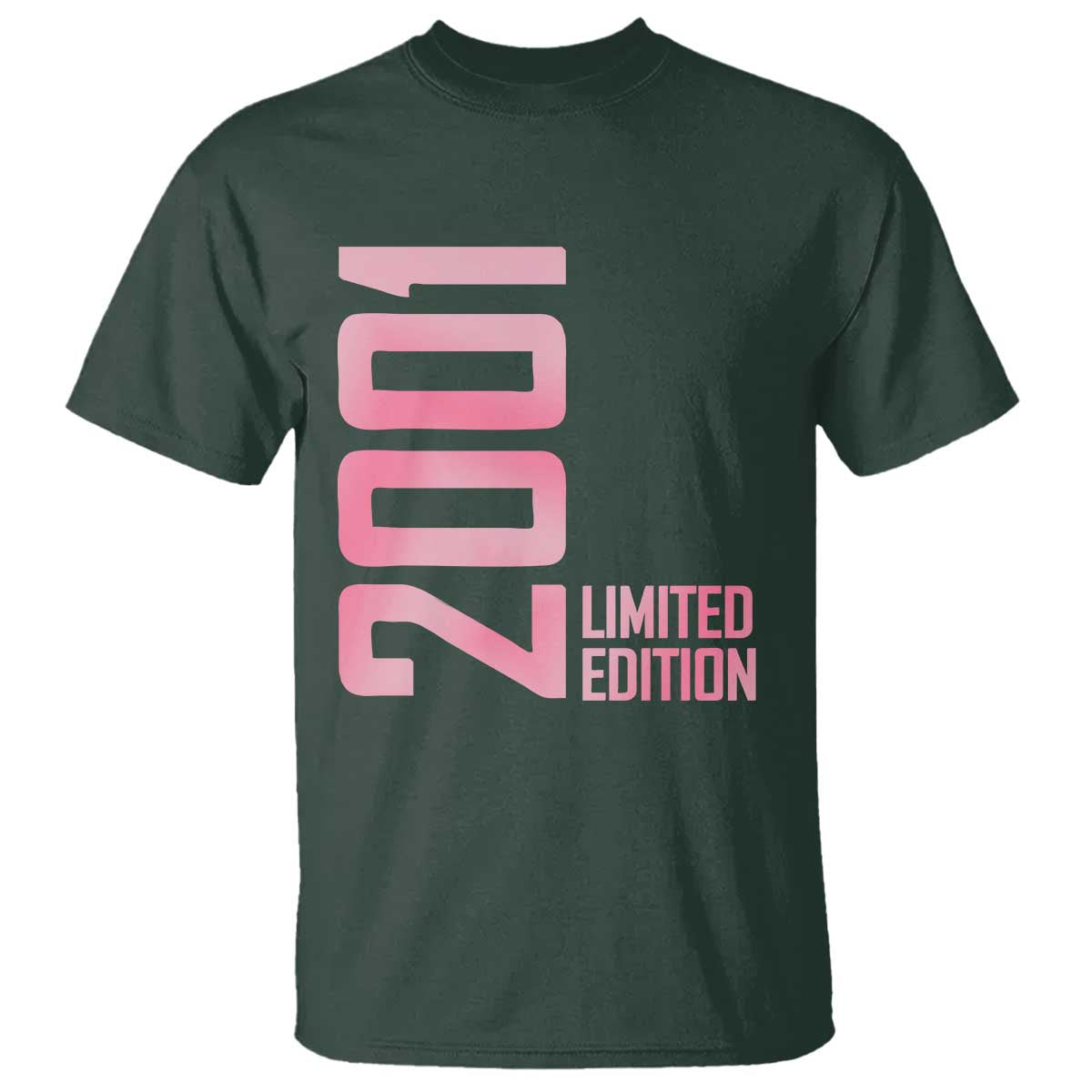 Vintage 25th Birthday Limited Edition 2001 Gift T Shirt