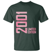 Vintage 25th Birthday Limited Edition 2001 Gift T Shirt