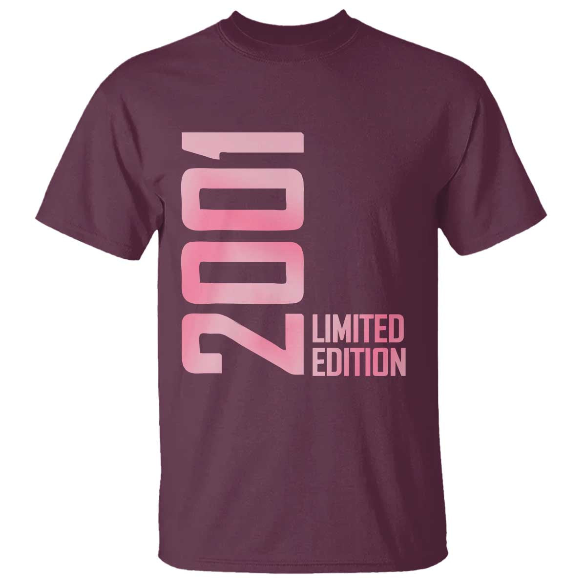Vintage 25th Birthday Limited Edition 2001 Gift T Shirt