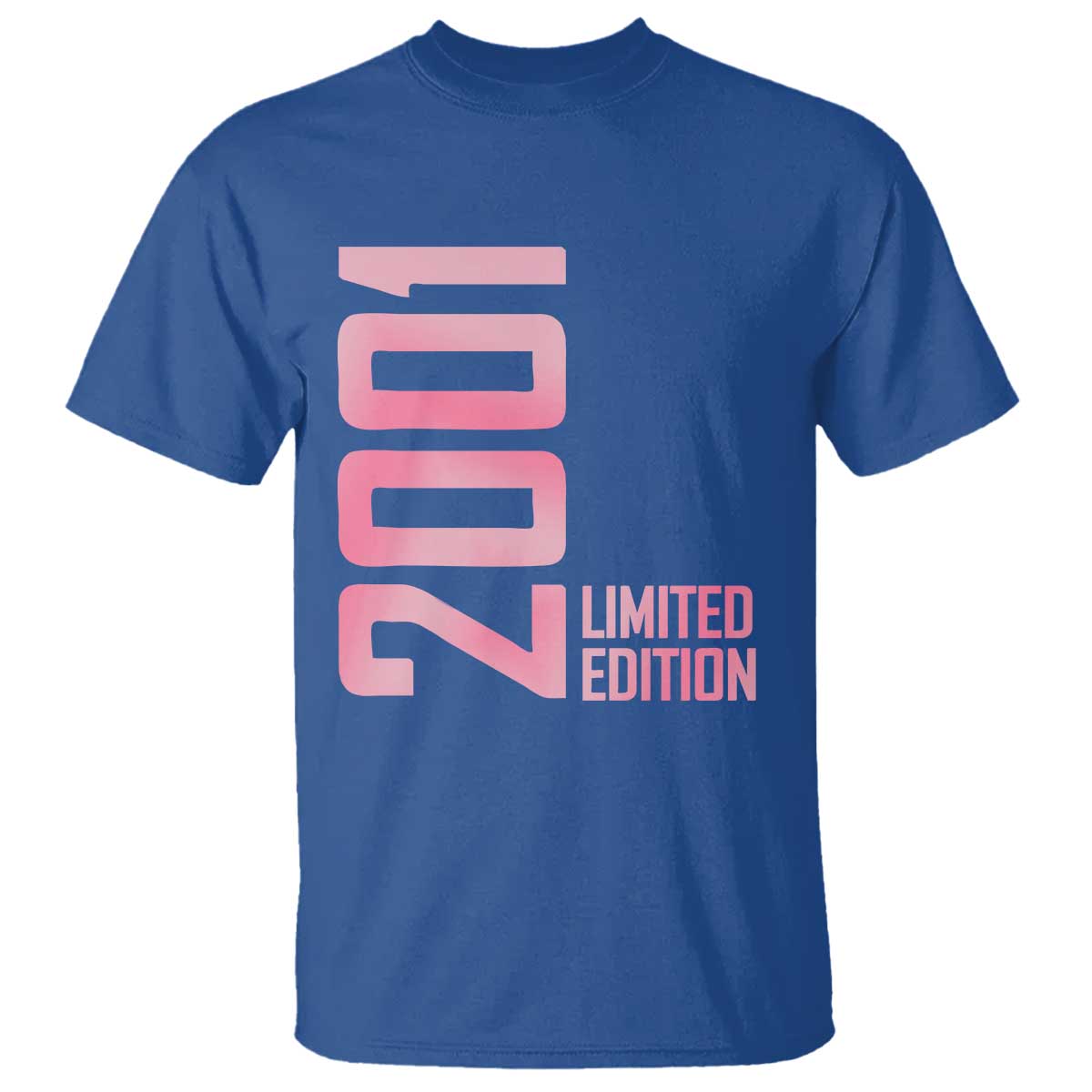 Vintage 25th Birthday Limited Edition 2001 Gift T Shirt